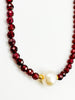 PEARL AND GARNET NECKLACE