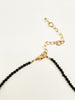 PEARL AND BLACK SPINEL NECKLACE