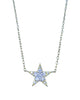 18K WHITE GOLD DIAMOND START ADJUSTABLE CHOKER