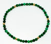 MALACHITE AND GOLD BRACELET