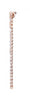 TENNIS MORGANITE EARRING