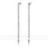 TENNIS MORGANITE EARRING