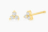TRIO DIAMOND STUD EARRING