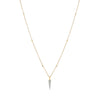 DIAMONDS BY THE YARD WITH TRIANGLE CHARM