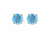 AQUAMARINE STUDS