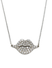 DIAMOND LIPS NECKLACE