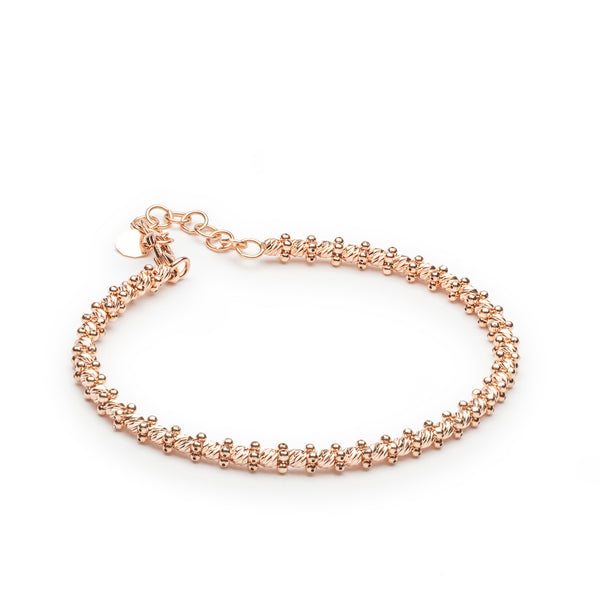 FROSTED WIRE BANGLE