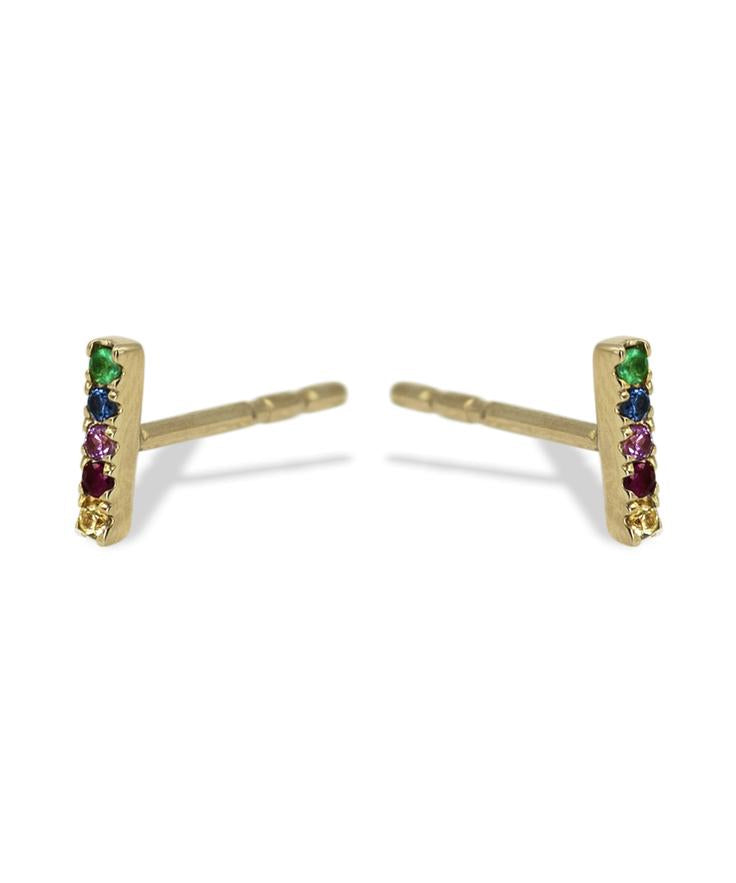 RAINBOW MINI BAR STUDS